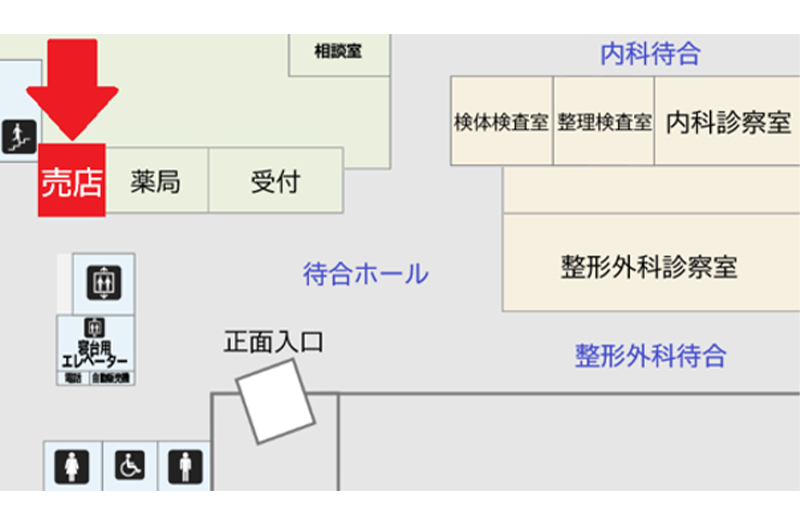 売店場所地図